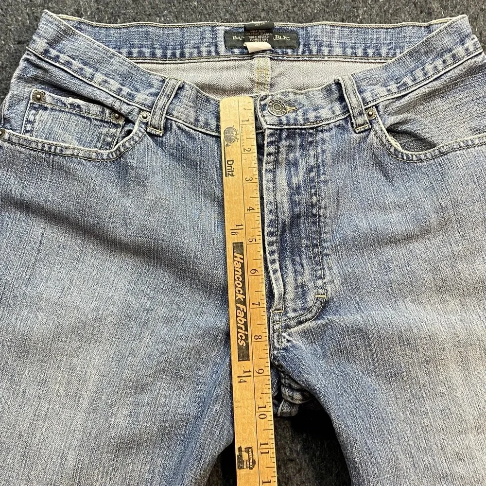 Banana Republic Light‎ Washed City Retro Casual Blue Jeans Men's 32/32 Denim